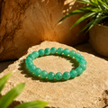 DIVYAZONE AAA quality natural Green Aventurine crystal bracelet