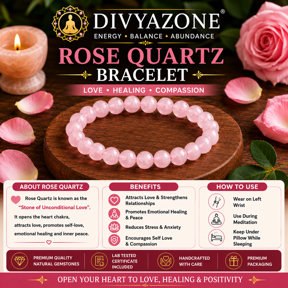 Divyazone premium bracelet packaging set for gifting by divyazone