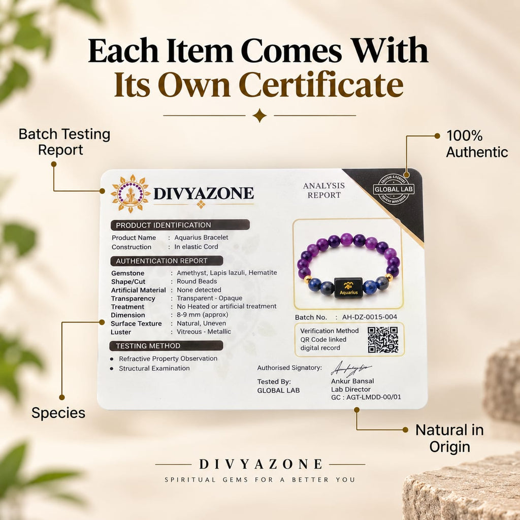 Lab Certificate for aquarius by divyazone