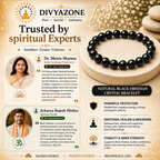 Spiritual experts sharing traditional benefits of Natural Black Obsidian Bracelet for protection, grounding, emotional balance and inner strength