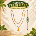 Natural Tulsi Mala 45 CM