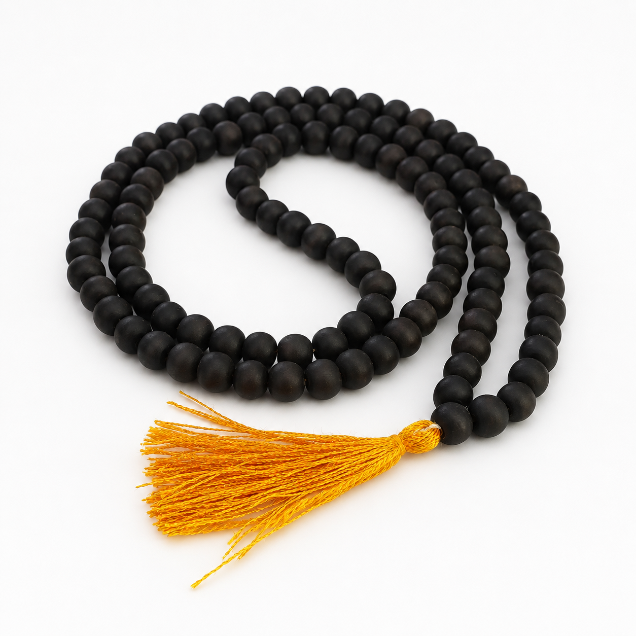 Original Karungali Mala 108 Beads in 6mm, 7mm & 8mm | Natural Ebony Wood | Divyaura