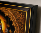 Premium Swarna Akarshana Bhairava religious wall frame for home decor