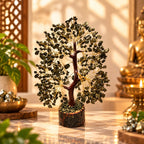 Pyrite Tree | 300 Beads Natural Crystal Tree | Wealth, Confidence & Vastu Decor